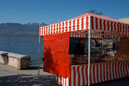 Georg�s Standl am Wochenmarkt in Gmunden